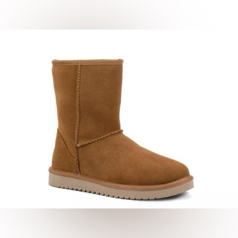 Koolaburra Tan Ankle Boots